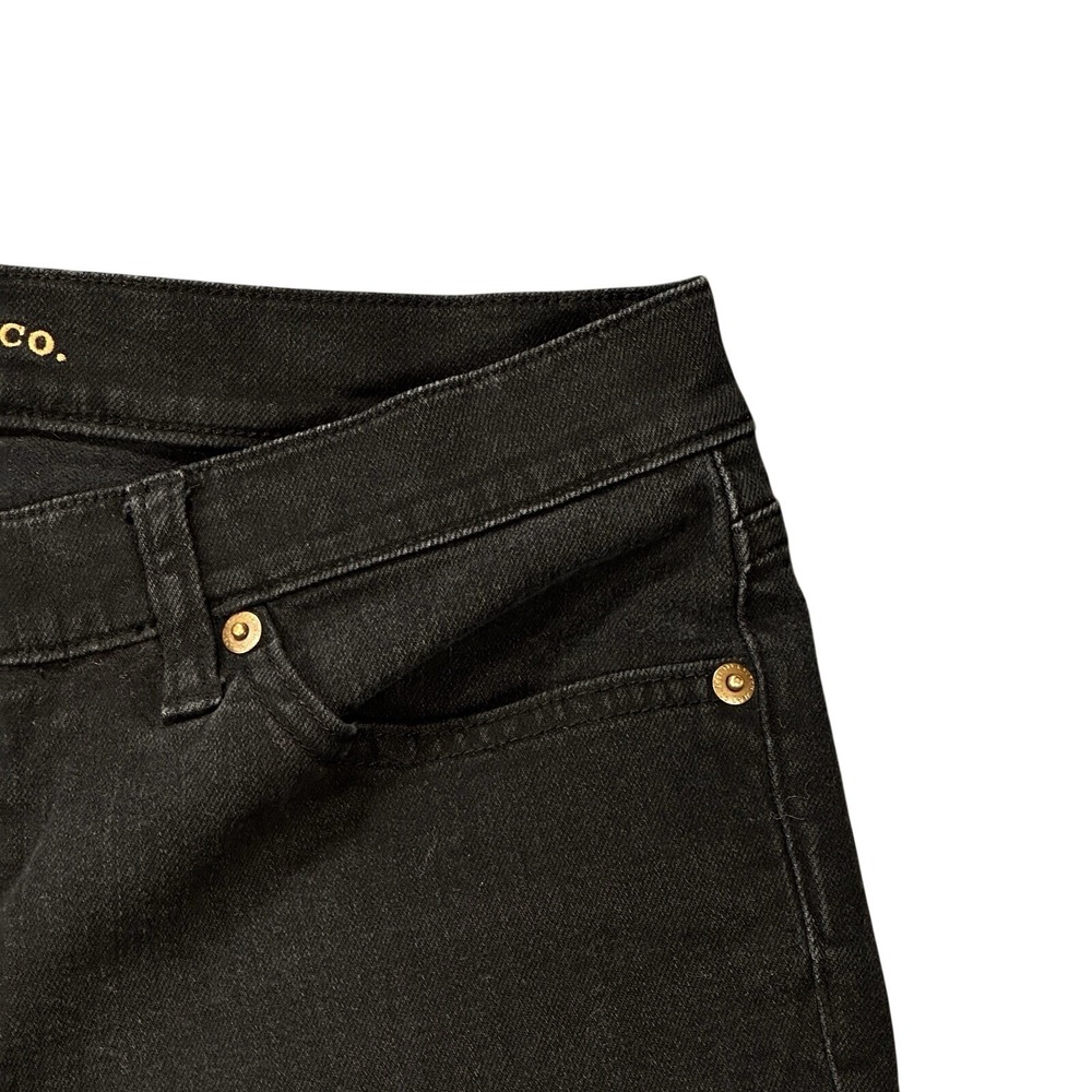 LRL Lauren Co Ralph Lauren Jeans Premium Womens Size 8 Dark Wash Modern Straight - Picture 6 of 8